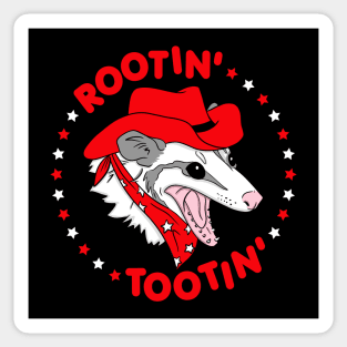 Rootin' Tootin' Possum Sticker